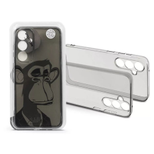 Haffner hf239021 samsung sm-s921 galaxy s24 gray monkey átlátszó szilikon hátlap tok és táska