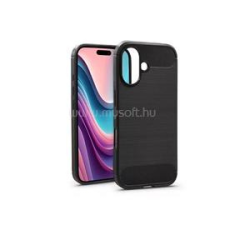 Haffner HF782433 Carbon Apple iPhone 16 fekete szilikon hátlap (HF782433) tok és táska