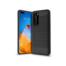 Haffner Huawei P40 szilikon hátlap - Carbon - fekete tok és táska