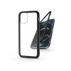 Haffner Magneto Apple iPhone 12 Pro Max mágneses 2 részes hátlap előlapi üveg nélkül fekete (PT-5840) (PT-5840)