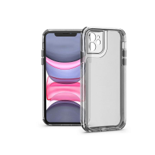 Haffner Matrix Clear kameravédős szilikon tok - Apple iPhone 11 - átlátszó tok és táska