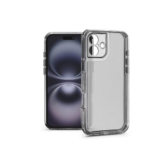 Haffner Matrix Clear kameravédős szilikon tok - Apple iPhone 16 Plus - átlátszó tok és táska