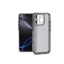 Haffner Matrix Clear kameravédős szilikon tok iPhone 16 Pro átlátszó tok és táska