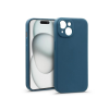 Haffner Matt szilikon hátlap Apple iPhone 15 kék