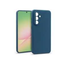 Haffner Matt szilikon hátlap Samsung Galaxy A56 5G kék tok és táska
