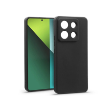 Haffner Matt szilikon hátlap Xiaomi Redmi Note 13 Pro 5G fekete tok és táska
