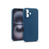 Haffner Matt szilikon tok - Apple iPhone 16 - kék