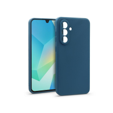 Haffner Matt szilikon tok - Samsung Galaxy A16 4G/A16 5G - kék tok és táska