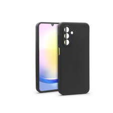 Haffner Matt szilikon tok - Samsung SM-A266 Galaxy A26 5G - fekete tok és táska