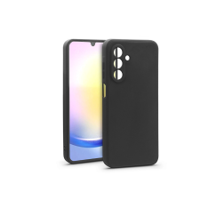 Haffner Matt szilikon tok - Samsung SM-A266 Galaxy A26 5G - fekete (HF356964) tok és táska