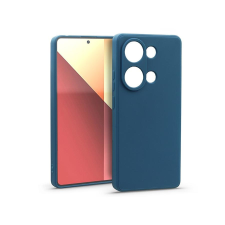 Haffner Matt szilikon tok - Xiaomi Redmi Note 13 Pro 4G - kék tok és táska