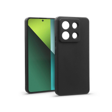 Haffner Matt szilikon tok - Xiaomi Redmi Note 13 Pro 5G - fekete tok és táska