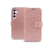 Haffner Mezzo Book Flip bőrtok - Samsung SM-A356 Galaxy A35 5G - mandala rose gold