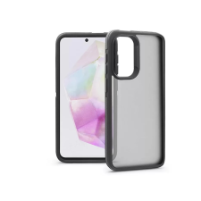 Haffner Neo szilikon hátlap Samsung Galaxy A36 5G fekete-átlátszó tok és táska