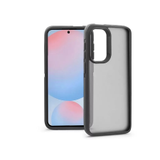 Haffner Neo szilikon hátlap Samsung Galaxy A56 5G fekete-átlátszó tok és táska