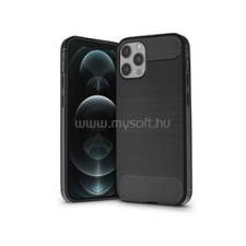 Haffner PT-5837 iPhone 12 Pro Max fekete szilikon hátlap (PT-5837) tok és táska
