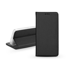 Haffner S-Book Flip bőrtok - Huawei P30 Lite - fekete tok és táska
