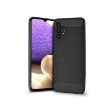 Haffner Samsung A326B Galaxy A32 5G szilikon hátlap - Carbon - fekete tok és táska