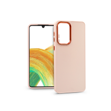 Haffner Samsung A336B Galaxy A33 5G szilikon hátlap - Frame - pink (PT-6714) tok és táska