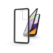 Haffner Samsung A525F Galaxy A52/A526B Galaxy A52 5G mágneses, 2 részes hátlap előlapi üveggel - Magneto 360 - fekete tok és táska