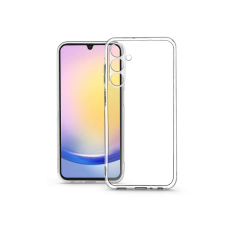 Haffner Samsung Galaxy A25 5G szilikon hátlap kameravédővel - Clear Case - átlátszó tok és táska