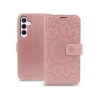 Haffner Samsung Galaxy A35 5G oldalra nyíló tok, mandala rosegold (HF268281)
