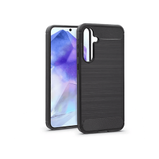 Haffner Samsung Galaxy A55 Carbon szilikon tok, fekete (HF272172) tok és táska