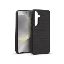 Haffner Samsung Galaxy S24 Carbon szilikon tok, fekete (HF233050) tok és táska