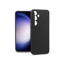 Haffner Samsung Galaxy S24+ szilikon hátlap - Matt - fekete tok és táska