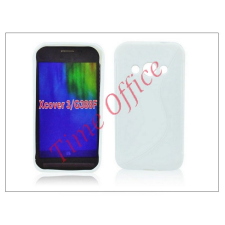 Haffner Samsung SM-G388F Galaxy Xcover 3 szilikon hátlap - S-Line - fehér tok és táska