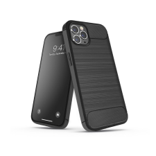 Haffner Samsung SM-S916 Galaxy S23+ szilikon hátlap - Carbon - fekete tok és táska