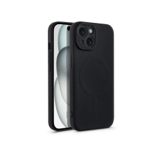 Haffner Silicone Mag Cover Apple iPhone 15 Plus tok fekete (HF228889) tok és táska