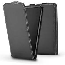Haffner Slim Flexi Flip bőrtok iPhone 14 Plus fekete tok és táska