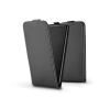 Haffner Slim Flexi Flip bőrtok - Samsung G990B Galaxy S21 FE 5G - fekete