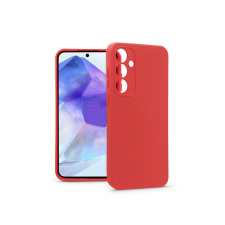 Haffner Soft Samsung Galaxy A55 Tok - Piros tok és táska