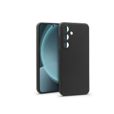 Haffner Soft szilikon tok - Samsung SM-S937 Galaxy S25 - fekete tok és táska