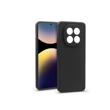 Haffner Soft szilikon tok - Xiaomi Redmi Note 14 Pro+ 5G - fekete tok és táska