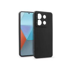 Haffner Soft szilikon tok - Xiaomi Redmi Note 14 Pro+ 5G - fekete tok és táska