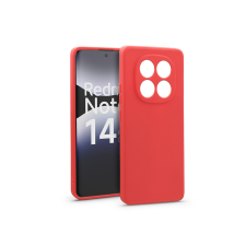 Haffner Soft szilikon tok - Xiaomi Redmi Note 14 Pro 5G - piros tok és táska