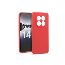Haffner Soft szilikon tok - Xiaomi Redmi Note 14 Pro 5G - piros (HF373435) tok és táska