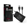 Haffner tf-0125 2,1a microusb fekete hálózati töltő