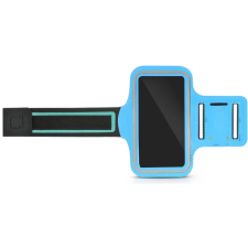 Haffner Univerzális kartok sportoláshoz max 6.5" fekete-kék OEM tok és táska