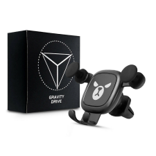 Haffner Univerzális szellőzőrácsba illeszthető autós tartó - Bad Bear Gravity Car Holder- fekete mobiltelefon kellék