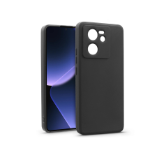 Haffner Xiaomi 13T szilikon hátlap - Matt - fekete (HF263293) mobiltelefon kellék