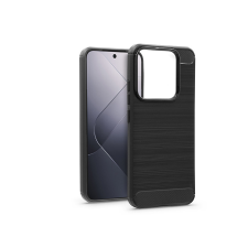 Haffner Xiaomi 14 szilikon hátlap - Carbon - fekete (HAF-HF285431) tok és táska