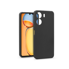 Haffner Xiaomi Redmi 13C szilikon hátlap - Soft - fekete tok és táska