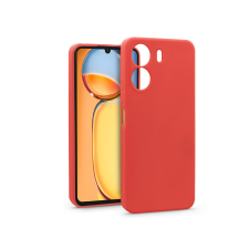 Haffner Xiaomi Redmi 13C szilikon hátlap - Soft - piros tok és táska