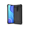 Haffner Xiaomi Redmi 9 ütésálló hátlap - Armor - fekete (PT-5818) - Telefontok