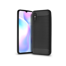 Haffner Xiaomi Redmi 9A/9AT szilikon hátlap - Carbon - fekete tok és táska
