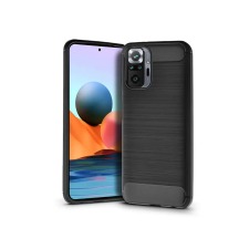 Haffner Xiaomi Redmi Note 10 Pro szilikon hátlap - Carbon - fekete tok és táska